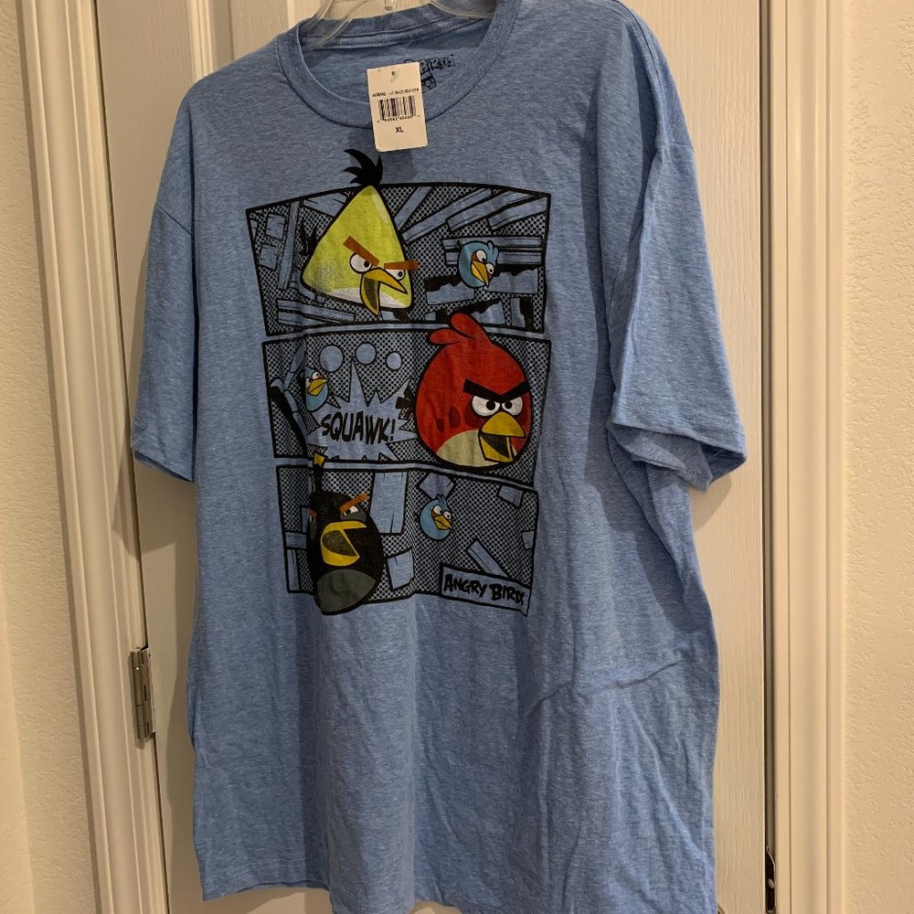 angry birds t shirt for mens